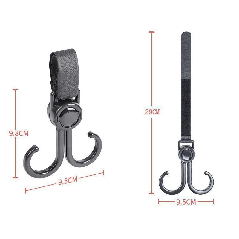 Baby Stroller Hooks for Hanging Diaper Bags - Image 12