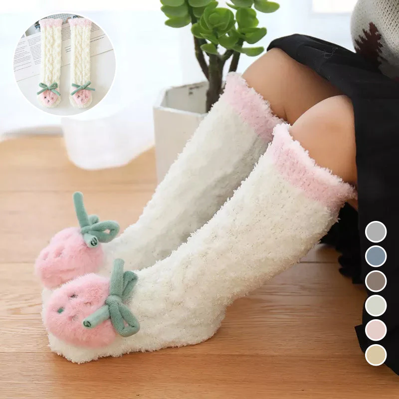 Baby Winter Fluffy Fuzzy Slipper Socks - Image 9