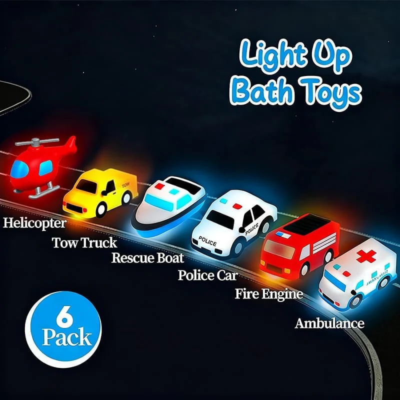 Bath Toys 6 Pack - Image 2