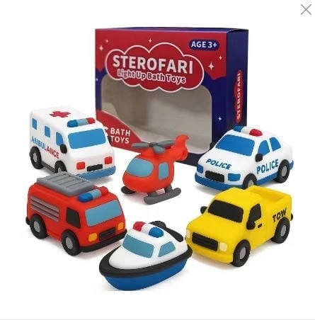Bath Toys 6 Pack - Image 6