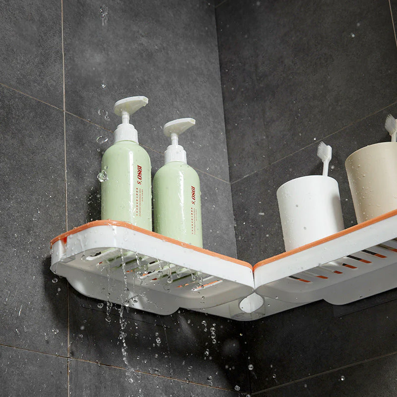 Bathroom Corner Punch-Free Rack - Image 4