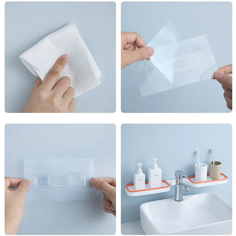 Bathroom Corner Punch-Free Rack - Image 6