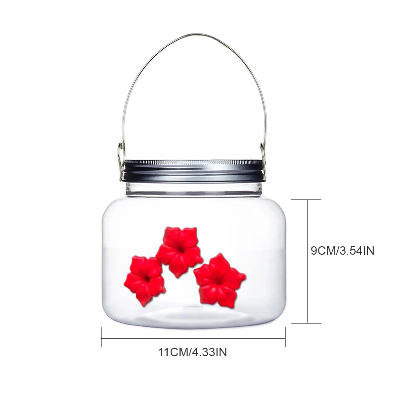 Beautiful Mason Jar Hummingbird Feeder - Image 11