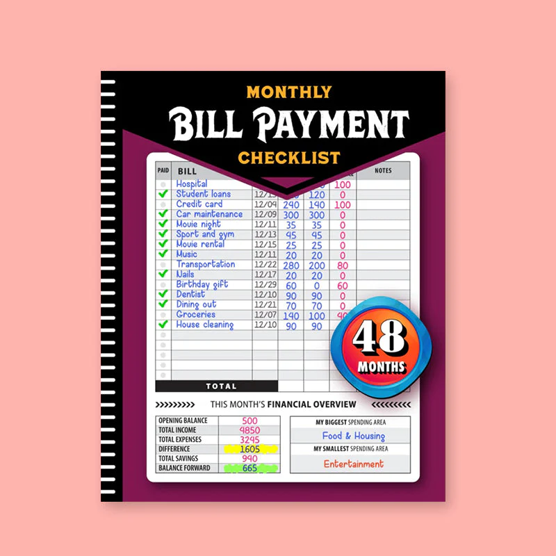 Bill Payment Management Book - Image 3