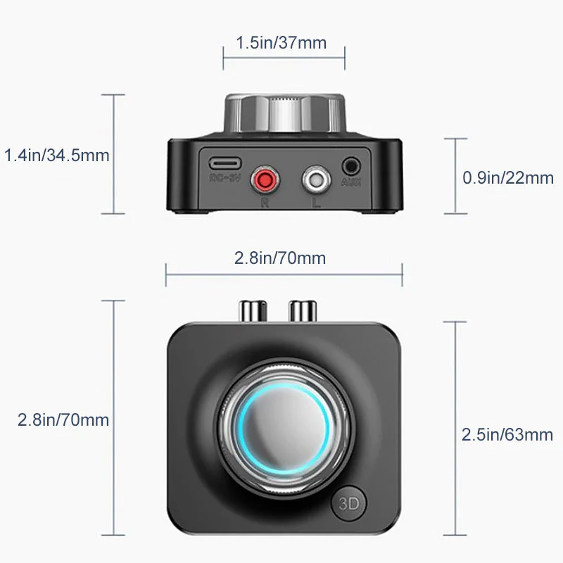 Bluetooth 5.0 Audio RCA Receiver - Image 7