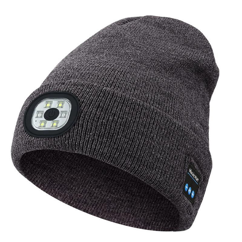 Bluetooth Beanie with LED Light & Removable Speakers - Image 19