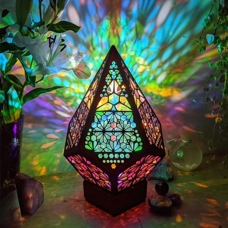 Bohemian Starry Sky Floor Projection Lamp - Image 4