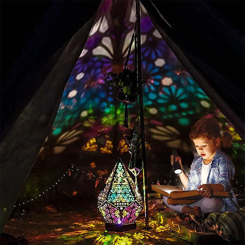 Bohemian Starry Sky Floor Projection Lamp - Image 6