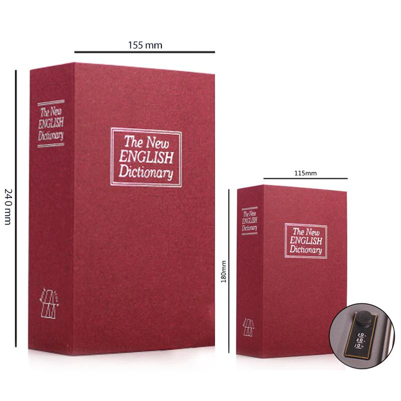 Book Shaped Security Lock Box - Image 12