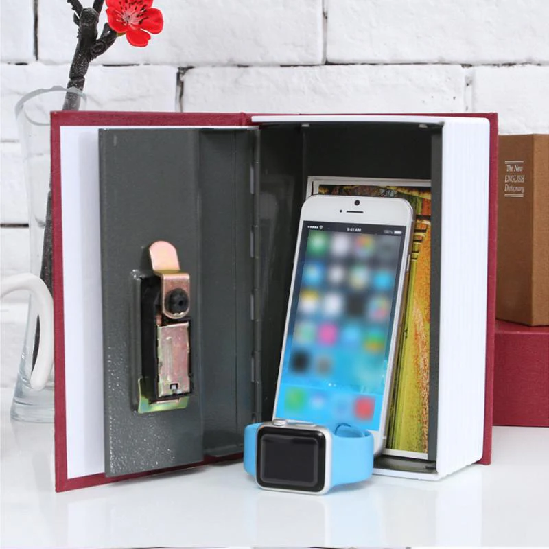 Book Shaped Security Lock Box - Image 4