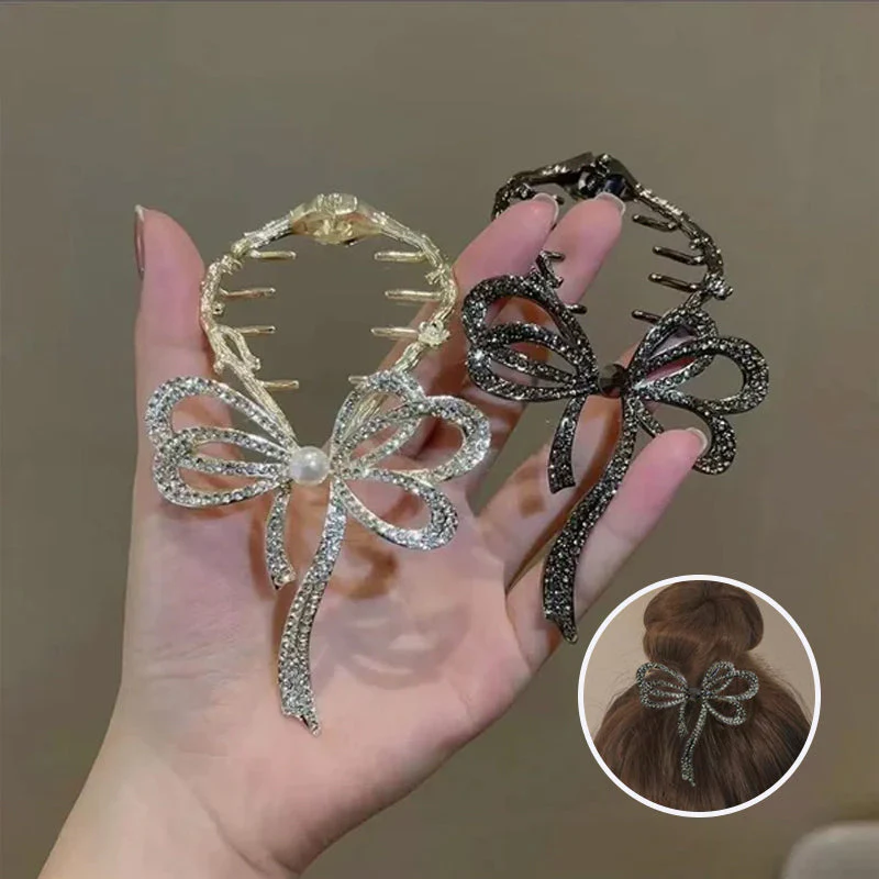 Bow Light Luxury Premium Feeling Hairpin - Image 2