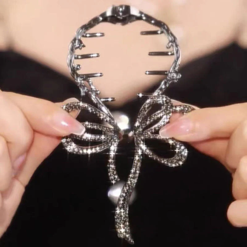 Bow Light Luxury Premium Feeling Hairpin - Image 6