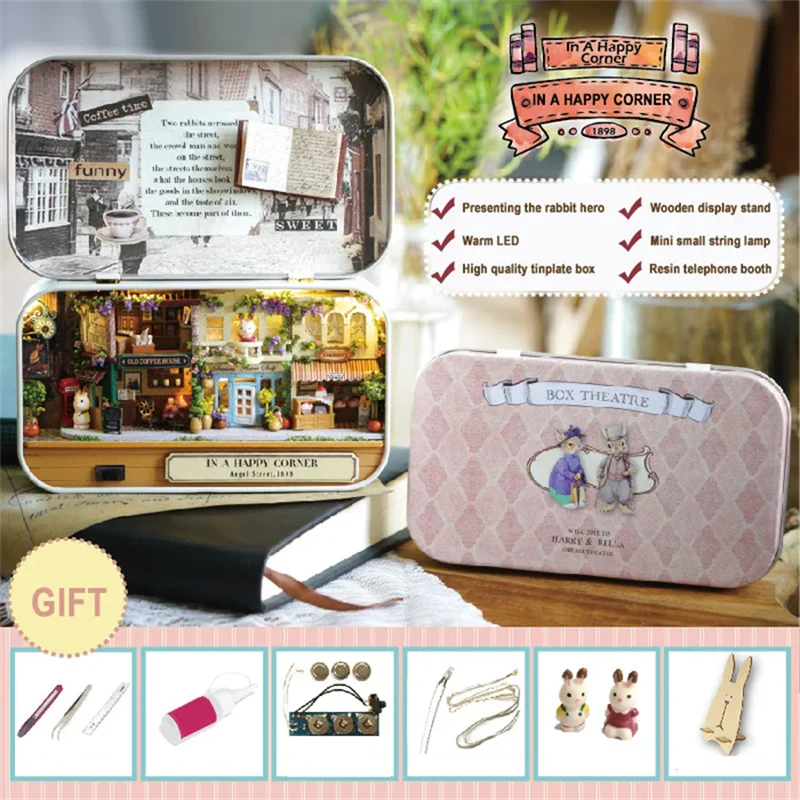 Box Theater Doll House DIY Kit - Image 2