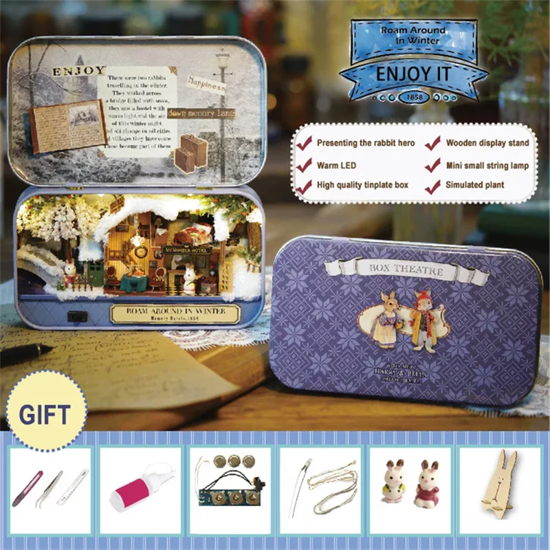 Box Theater Doll House DIY Kit - Image 4