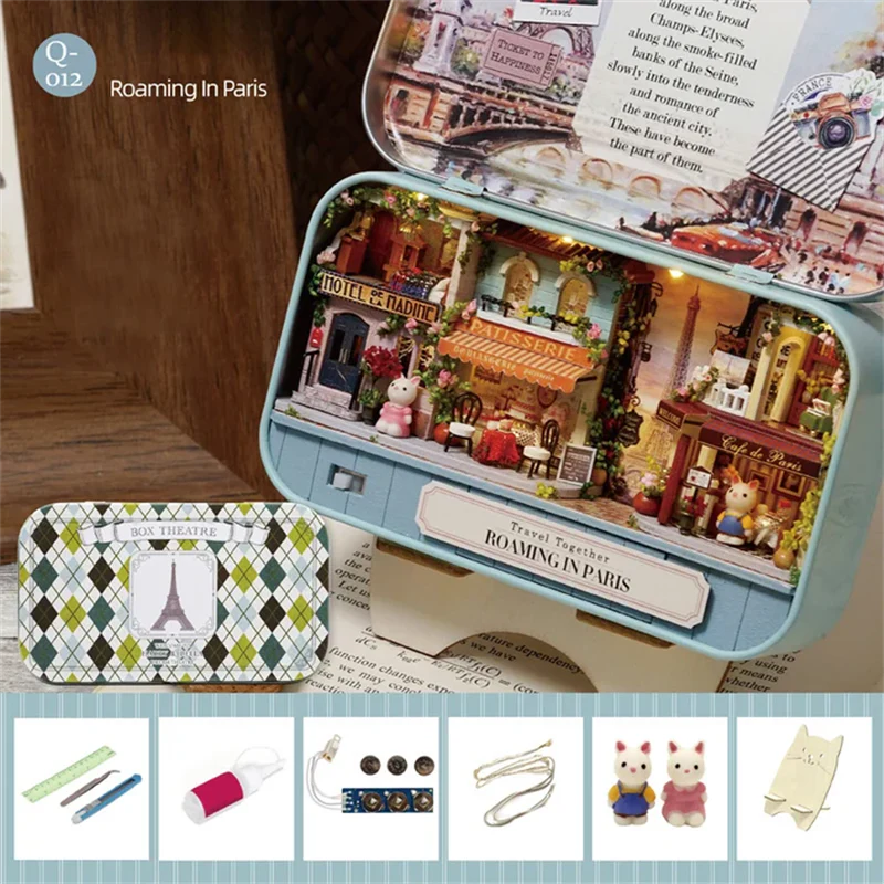Box Theater Doll House DIY Kit - Image 5