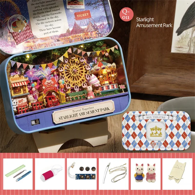 Box Theater Doll House DIY Kit - Image 6
