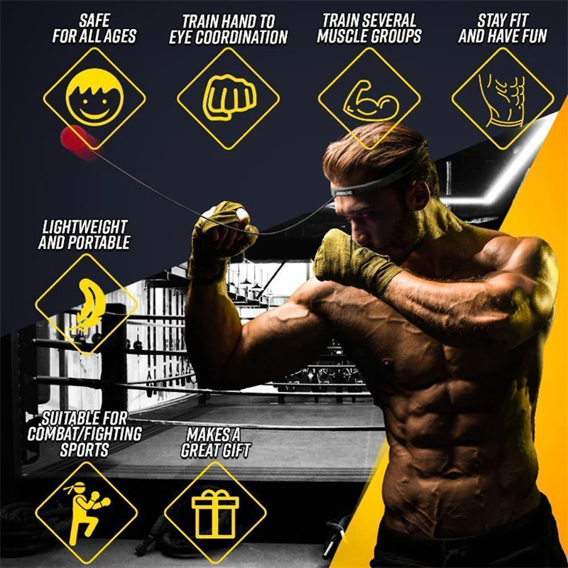 Boxing Fight Ball for Improving Reaction Speed - Image 4