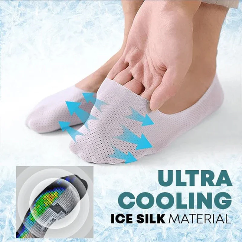 Breathable Ice Silk Socks - Image 4