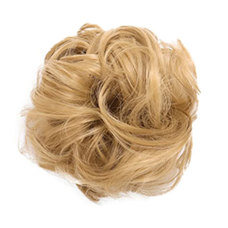 Bun Clipping Flower Bud Wig - Image 16