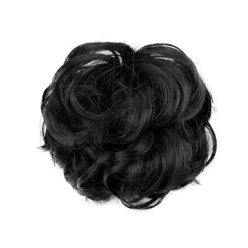 Bun Clipping Flower Bud Wig - Image 21