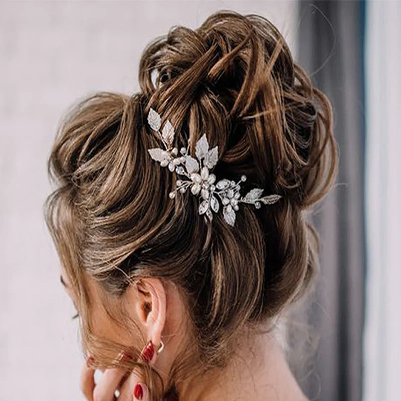 Bun Clipping Flower Bud Wig - Image 4