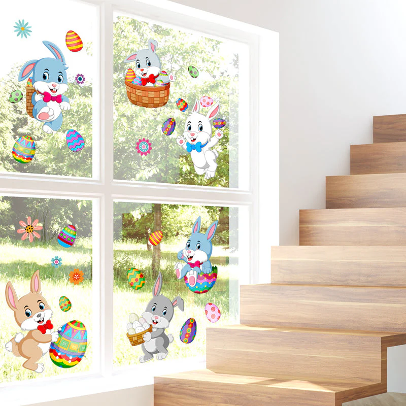 Bunny Egg Wall Sticker（2 pcs） - Image 5