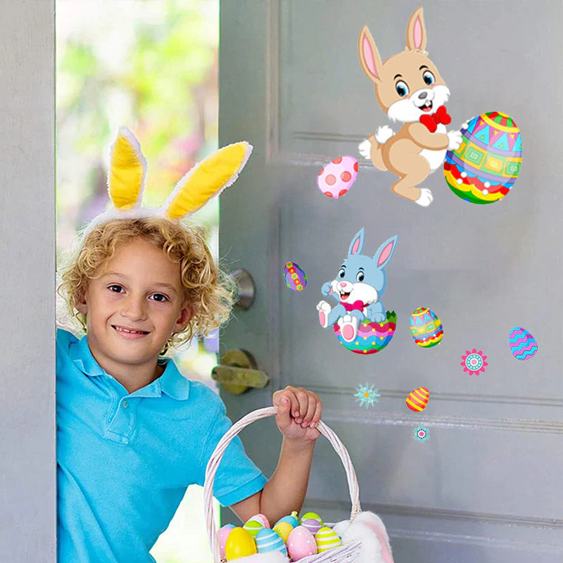 Bunny Egg Wall Sticker（2 pcs） - Image 7