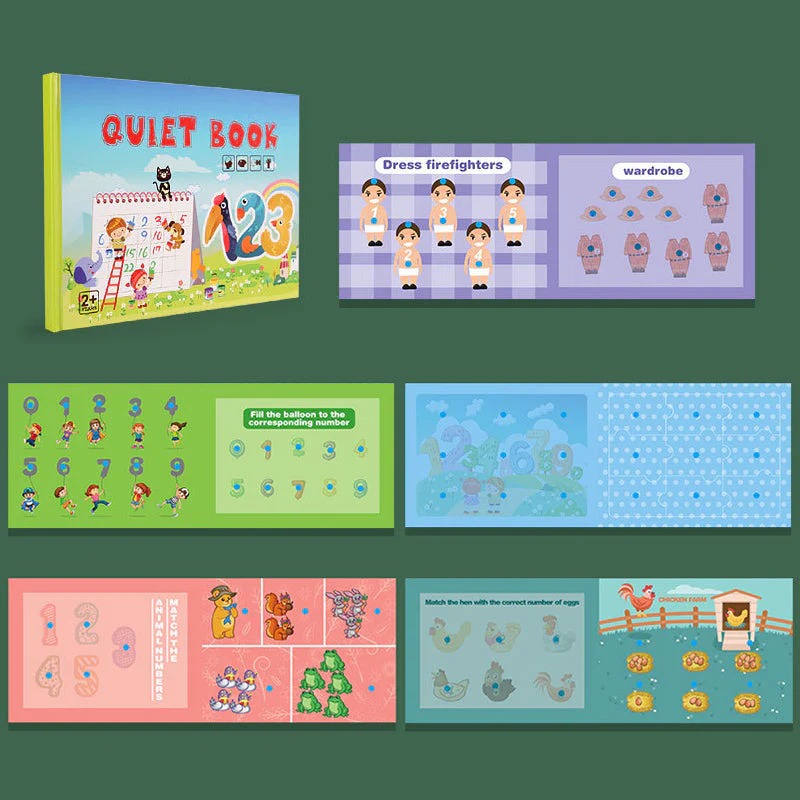 Busy Book for Child to Develop Learning Skills - Image 10