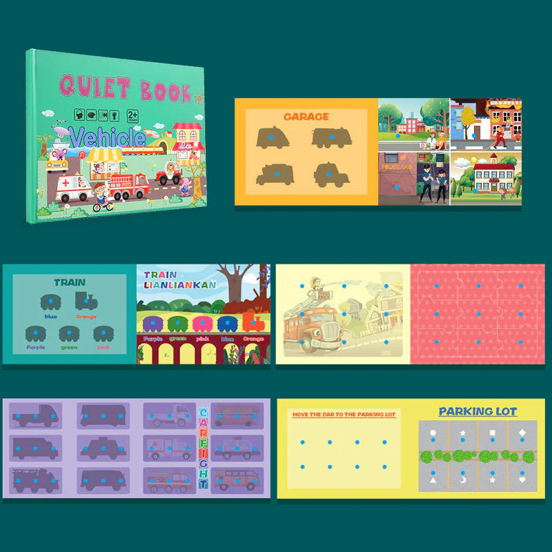 Busy Book for Child to Develop Learning Skills - Image 11