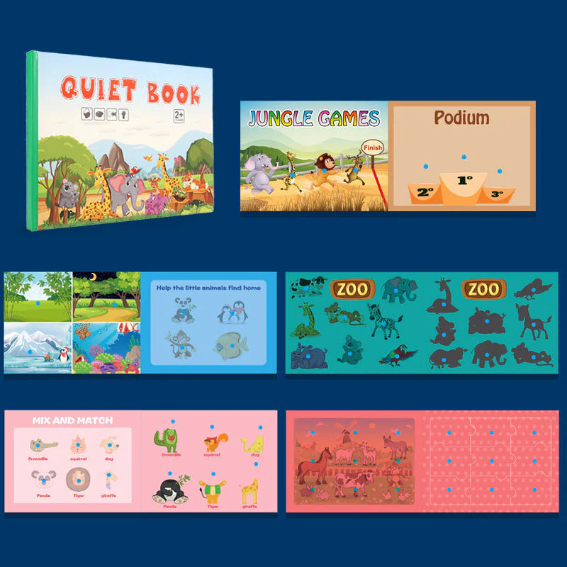 Busy Book for Child to Develop Learning Skills - Image 12