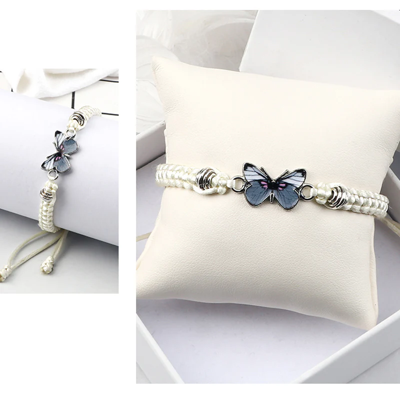 Butterfly Charm Bracelet - Image 2