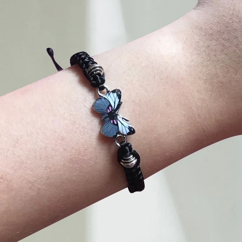 Butterfly Charm Bracelet - Image 3
