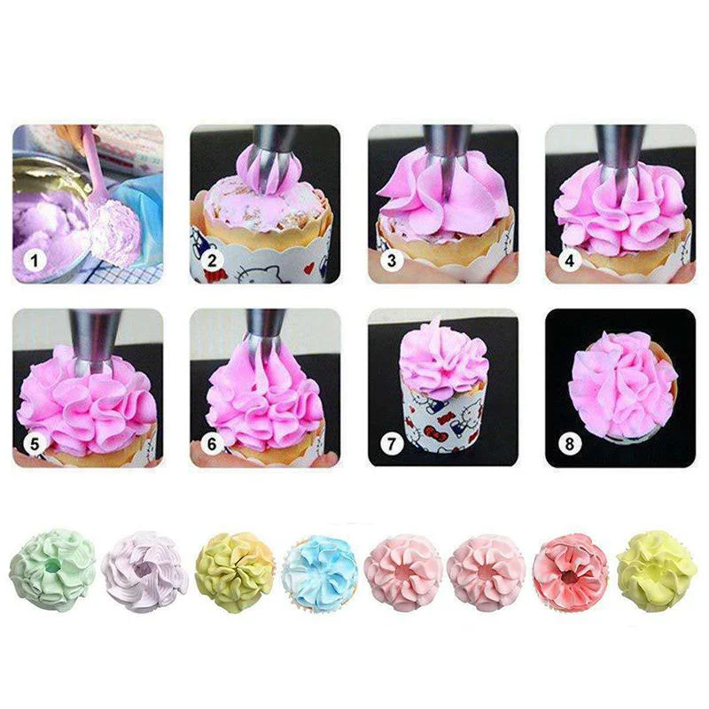 Cake Baking Decor Tool Set (8 PCs) - Image 11