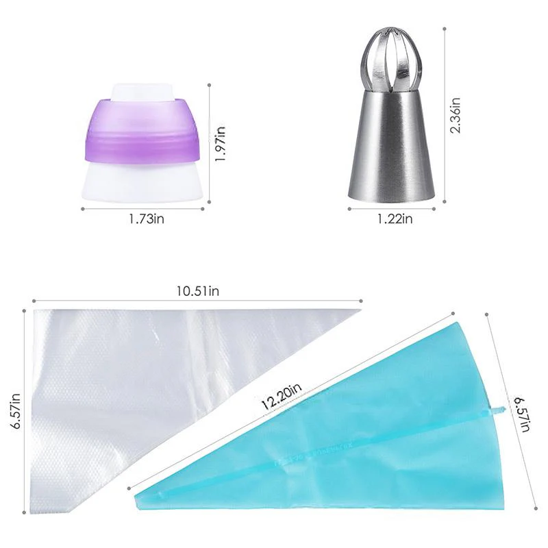 Cake Baking Decor Tool Set (8 PCs) - Image 12