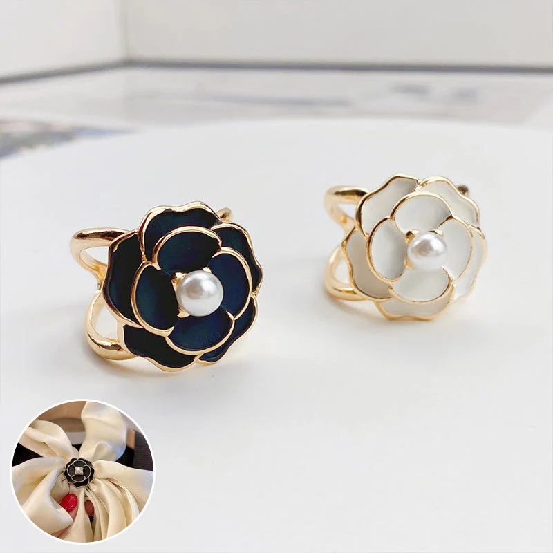 Camellia Scarf Buckle - Image 2