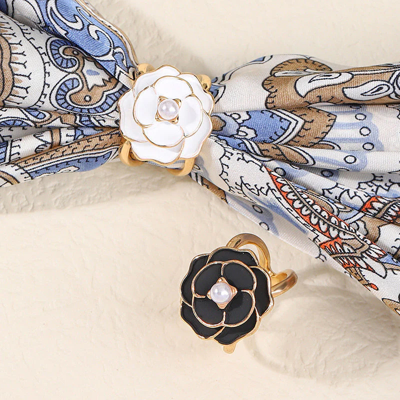 Camellia Scarf Buckle - Image 4