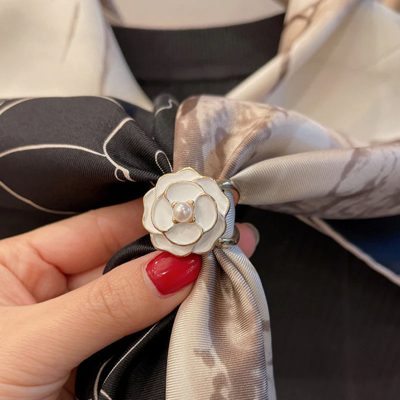Camellia Scarf Buckle - Image 6