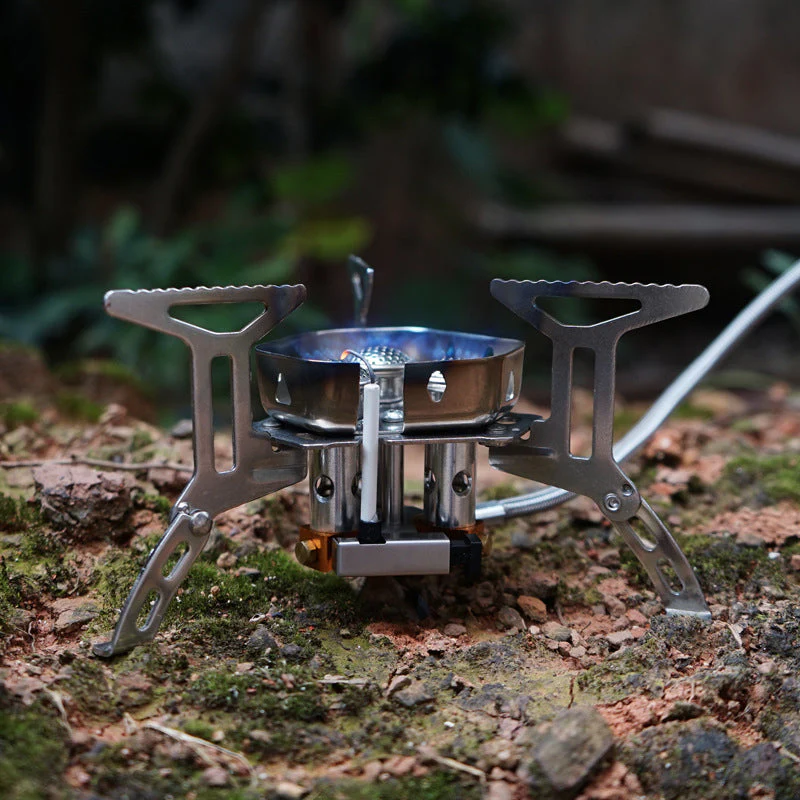 Camping Outdoor Windproof Gas Burner - Image 4