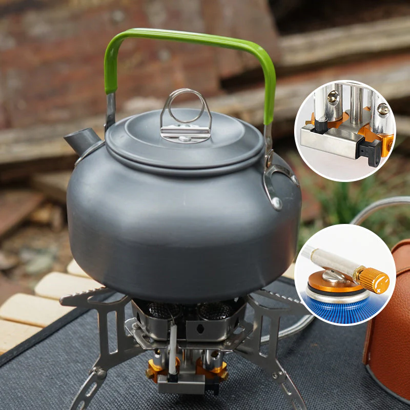 Camping Outdoor Windproof Gas Burner - Image 9