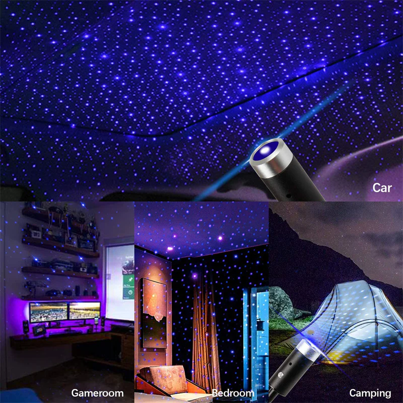Car and Home Ceiling Romantic USB Night Light - Image 4