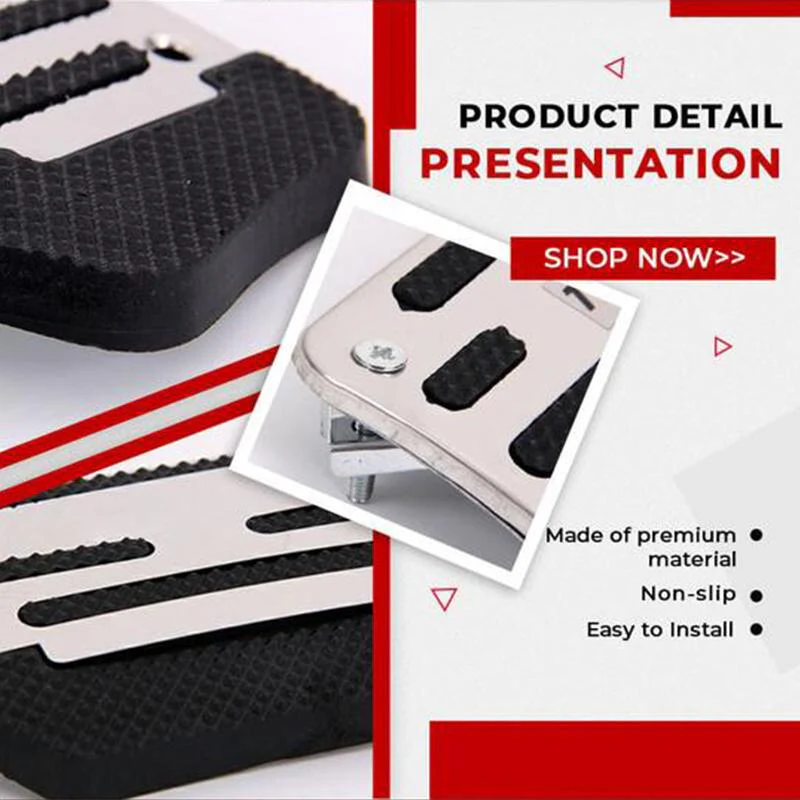 Car Anti-skid Foot Pedal (3PCS) - Image 2