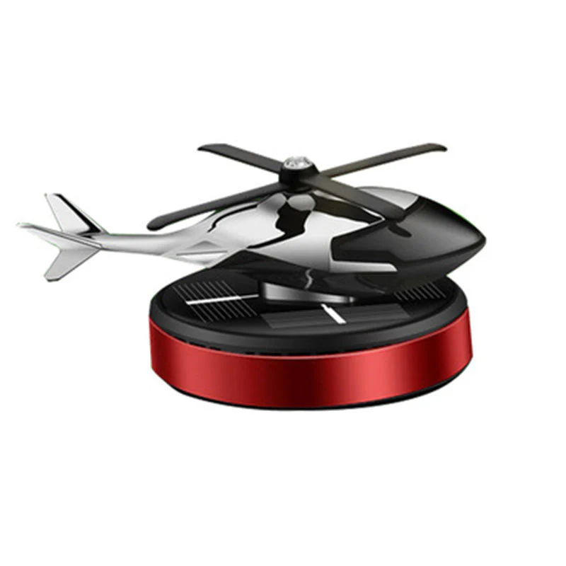 Car Aromatherapy Solar Helicopter Decoration - Image 10