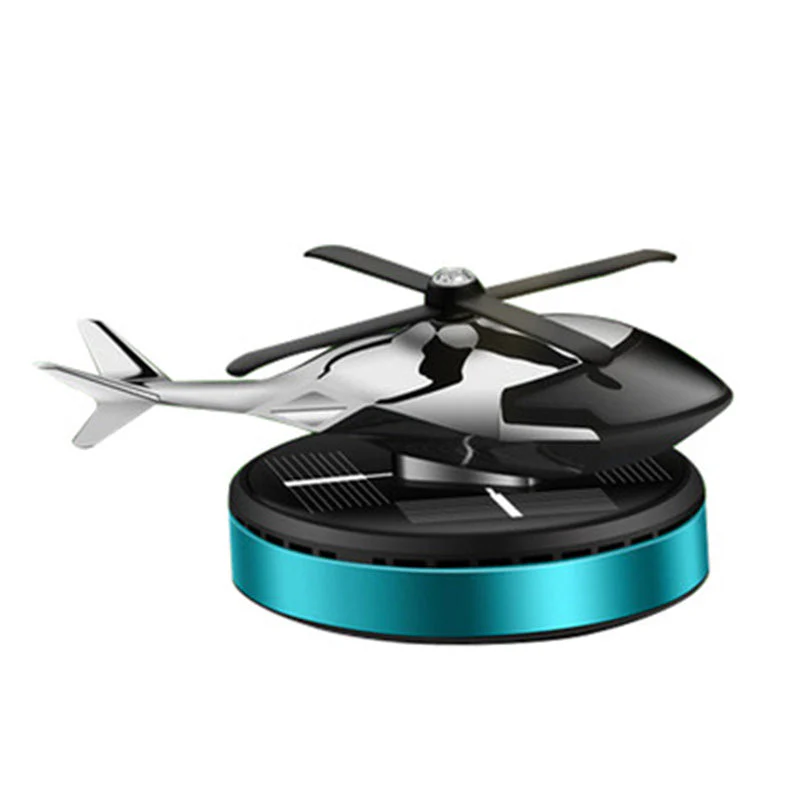Car Aromatherapy Solar Helicopter Decoration - Image 12