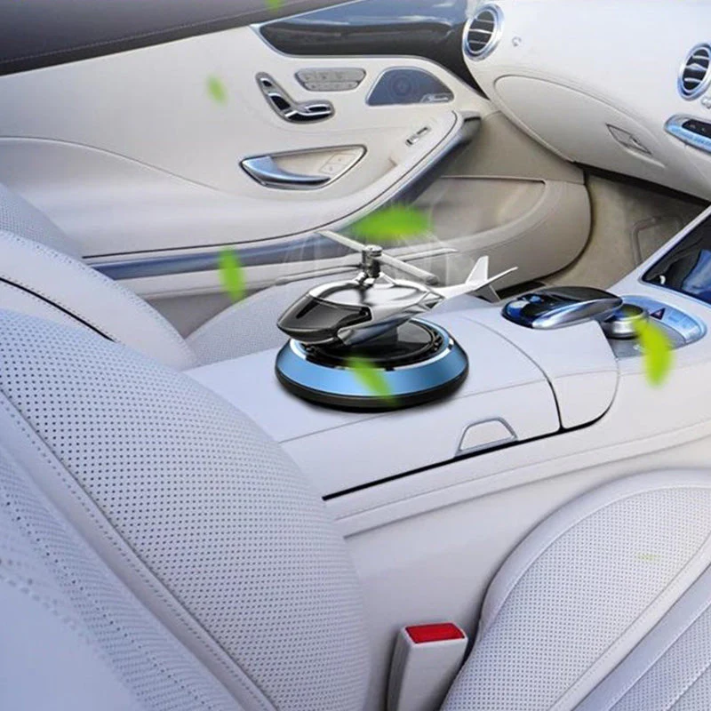 Car Aromatherapy Solar Helicopter Decoration - Image 5