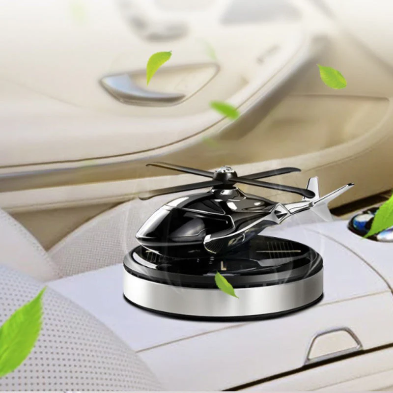 Car Aromatherapy Solar Helicopter Decoration - Image 6