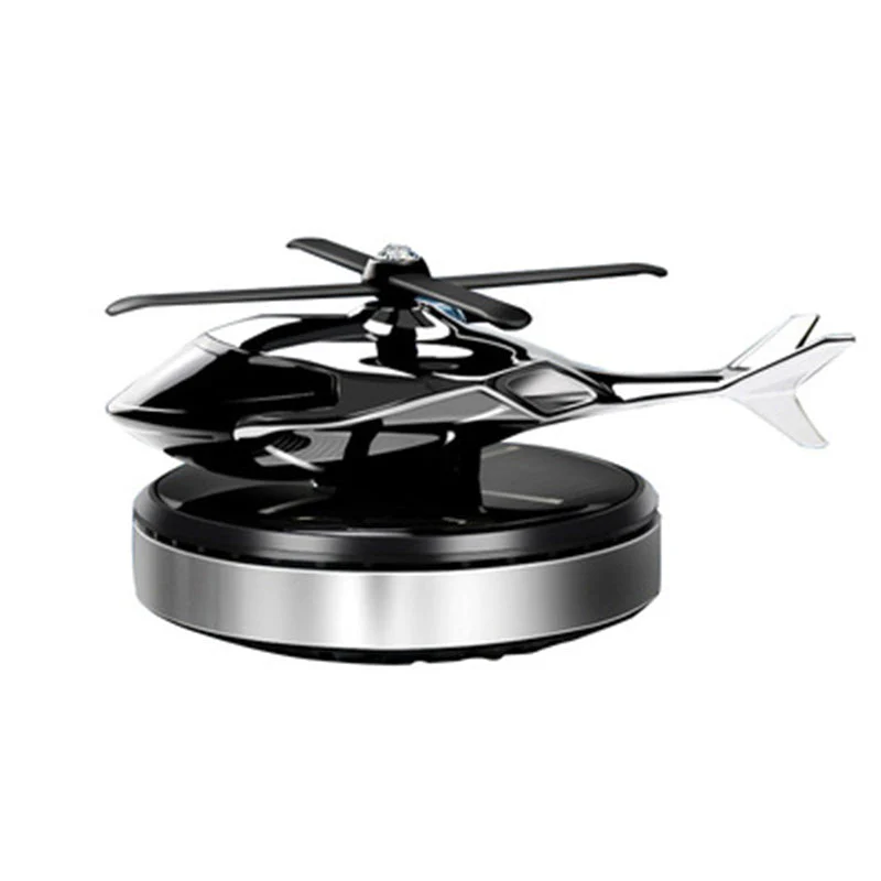 Car Aromatherapy Solar Helicopter Decoration - Image 9
