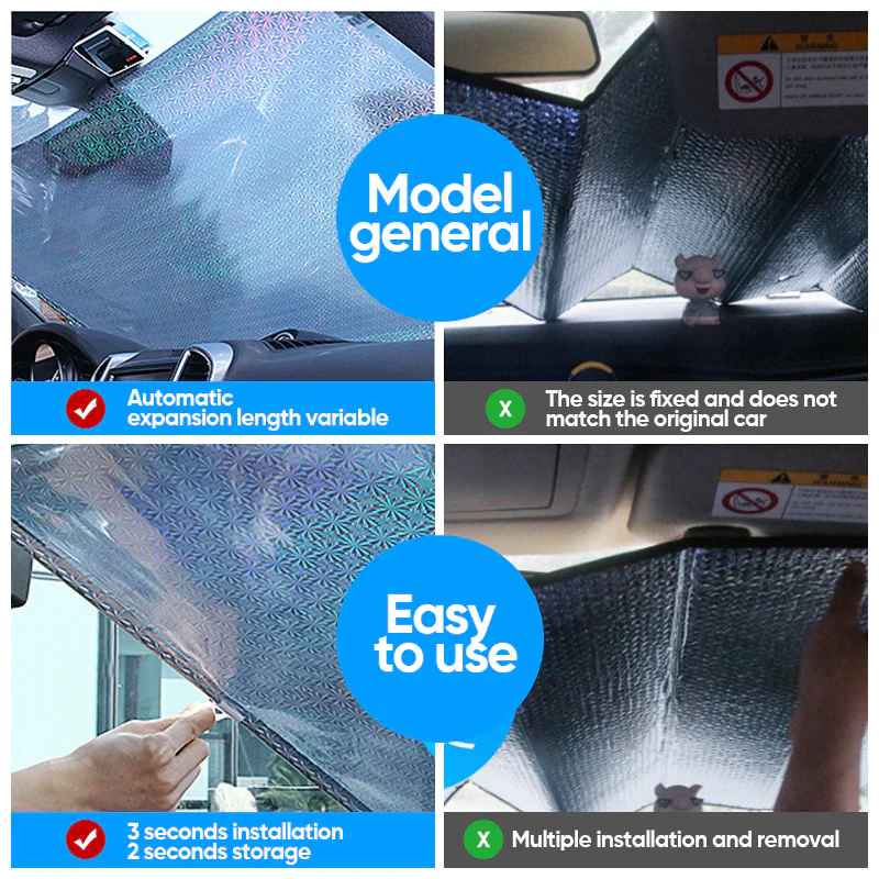 Car & Home Telescopic Shade Curtain - Image 3