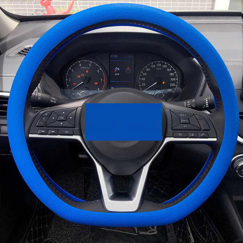 Car Silicone Steering Wheel Cover - Image 21