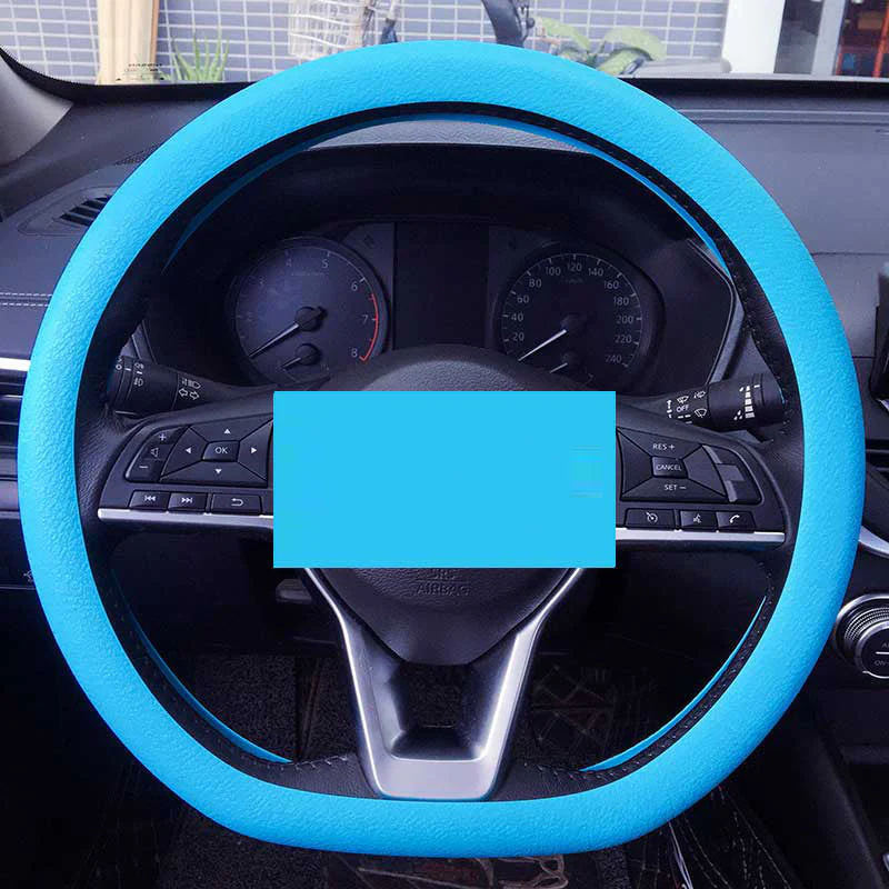 Car Silicone Steering Wheel Cover - Image 26