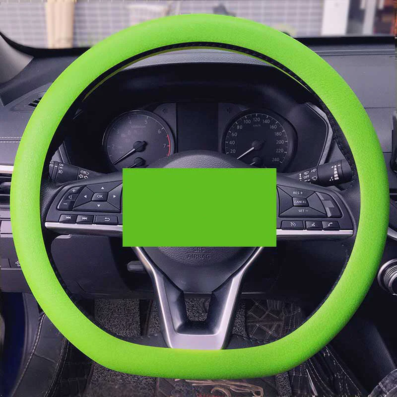 Car Silicone Steering Wheel Cover - Image 37